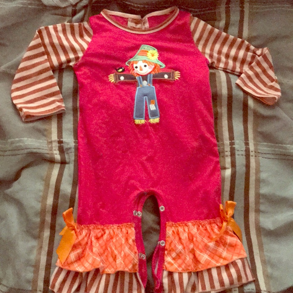 Infant Scarecrow one piece